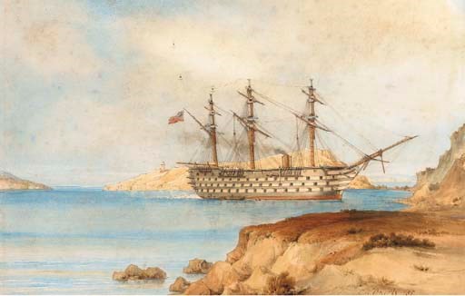 Sir Oswald Walters Brierly, R.W.S., F.R.G.S. (1817-1894)