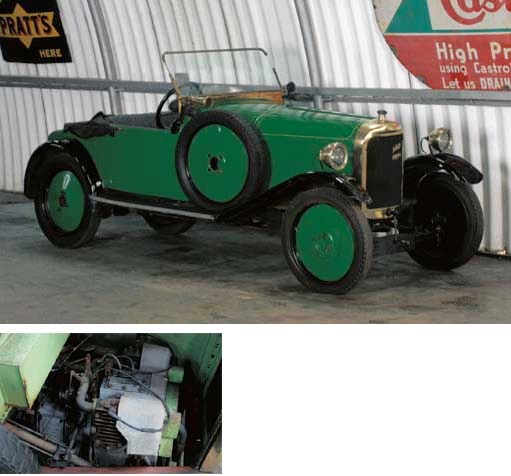 1922 BELSIZE-BRADSHAW 9HP SPORTING TWO SEATER