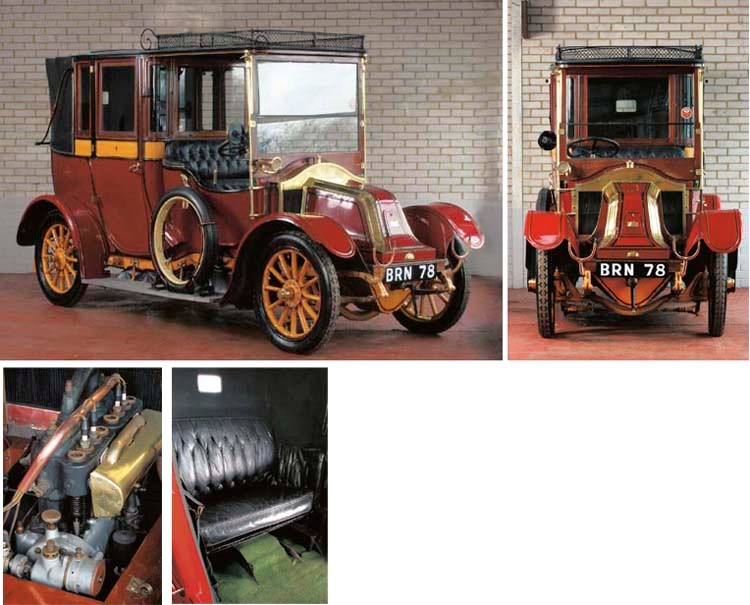 1910 RENAULT 12HP TYPE BZ OPEN-DRIVE THREE-QUARTER LANDAULET