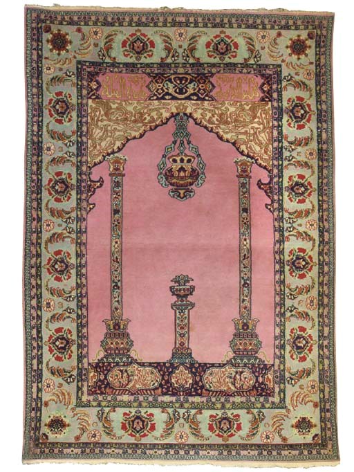 A TURKISH PRAYER RUG