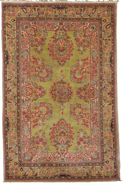 A Sarouk rug
