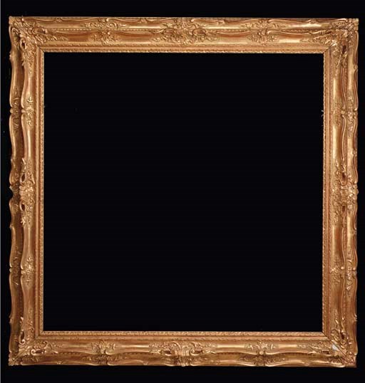 A gilded frame