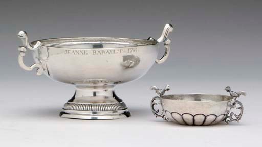 A LOUIS XVI SILVER MARRIAGE CUP,