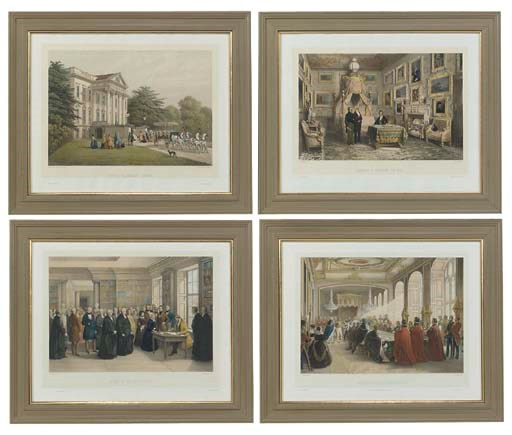 VOYAGE DE S. M. LOUIS-PHILIPPE 1ER ROI DES FRANÇAIS AU CHÂTEAU DE WINDSOR, 1844