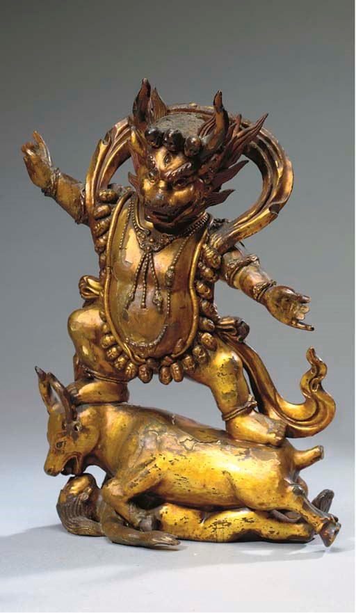 STATUETTE DE YAMANTAKA