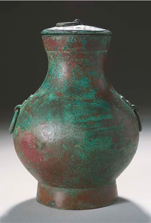 VASE HU EN BRONZE