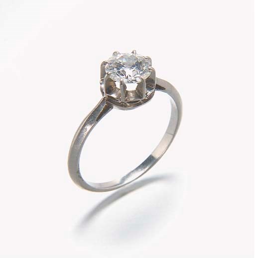 BAGUE SOLITAIRE DIAMANT