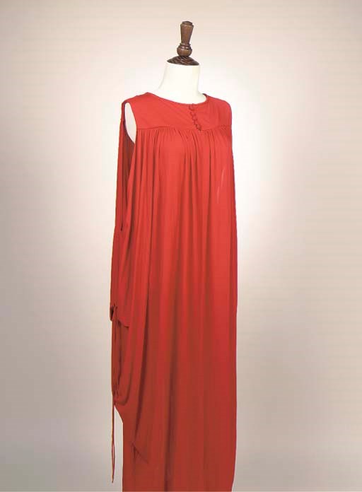 TWO JERSEY CAFTANS