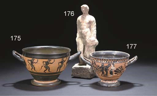AN ATTIC BLACK-FIGURE SKYPHOS
