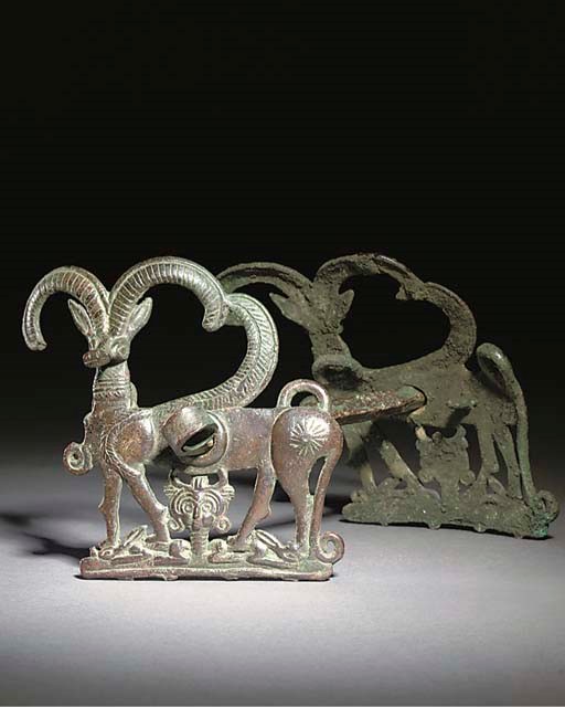 A LURISTAN BRONZE HORSE BIT
