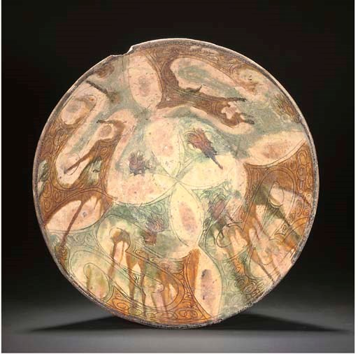 THREE NISHAPUR CONICAL BOWLS, NORTH EAST IRAN, 10TH CENTURY