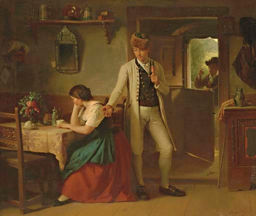Berthold Woltze (German,1829-1896)