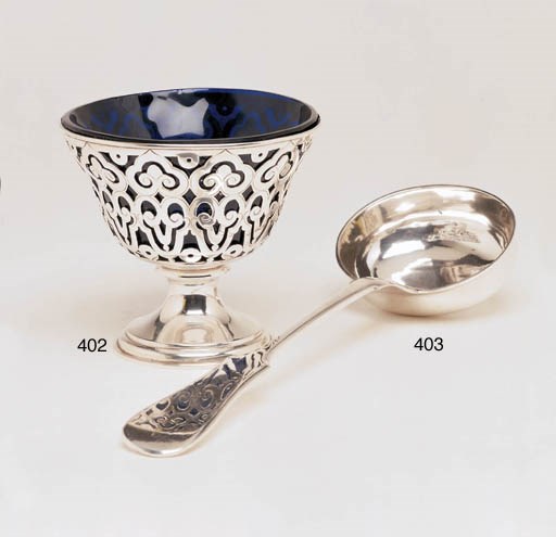 A RUSSIAN SILVER COMPORT