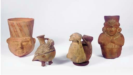 (4) Three Peruvian Vessels