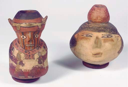 Two Nazca Figural Vessels