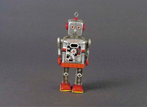 An SNK clockwork Robot 5