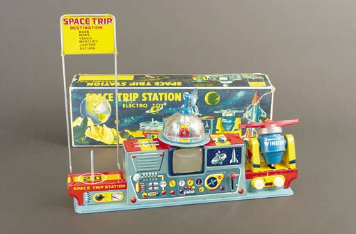 A Yonezawa battery-operated Space Trip Station