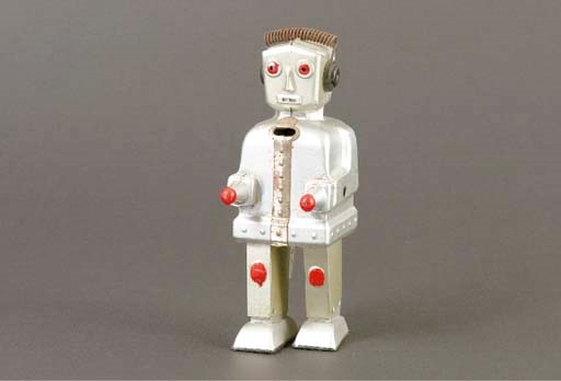 A Strenco, Germany clockwork Robot ST1