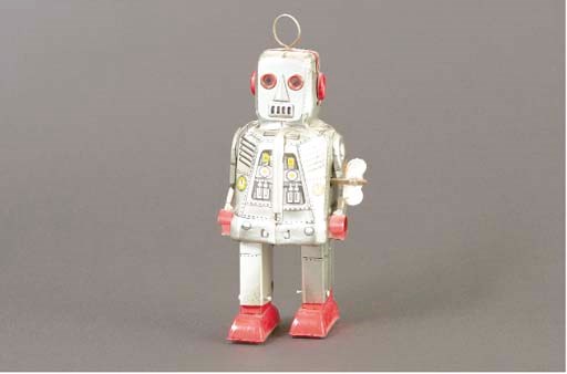 A KO (Yoshiya) clockwork Sparky Robot