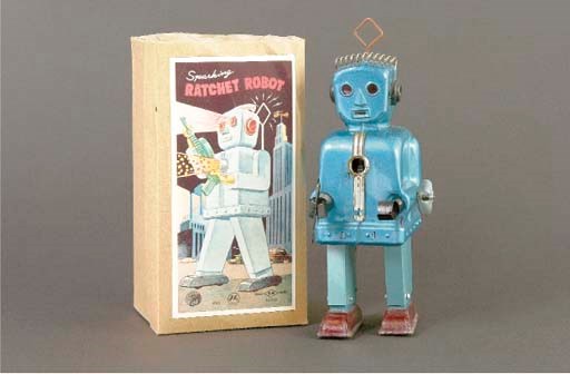 A TN (Nomura) clockwork Ratchet Robot
