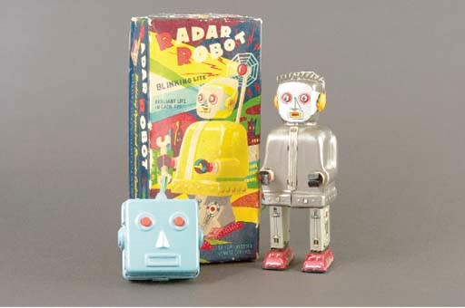 A TN (Nomura) battery-operated Radar Robot