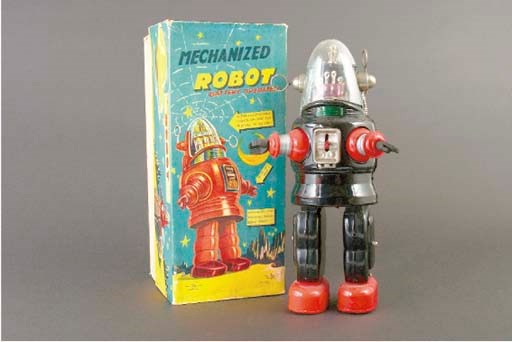 A TN (Nomura) battery-operated Mechanized Robot ('Robby')