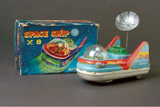 A Tada battery-operated Space Ship X8