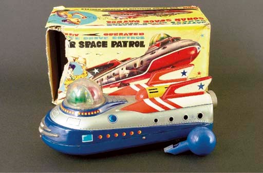 A Yonezawa battery-operated Sonar Space Patrol