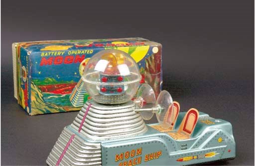 A TN (Nomura)/Linemar battery-operated Moon Car