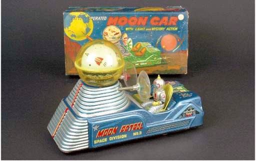 A TN (Nomura) battery-operated Moon Car Space Division No.3