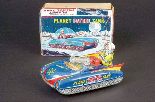 A Yanoman friction-drive Planet Patrol Tank