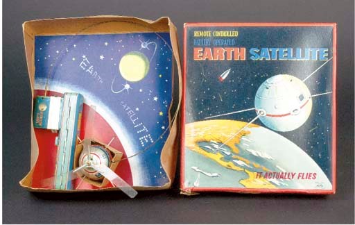 An Alps battery-operated Earth Satellite