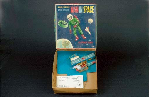 An Alps battery-operated Man in Space