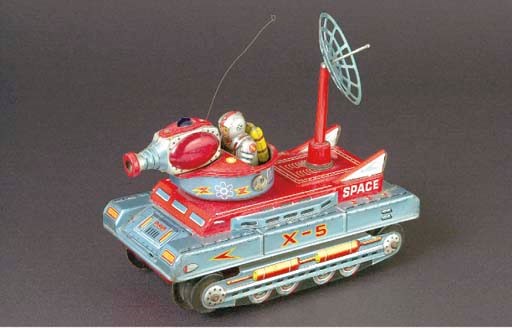 A TN (Nomura) battery-operated X5 Space Tank