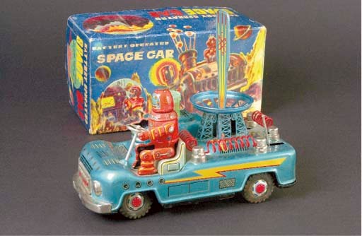 A Yonezawa battery-operated Space Car