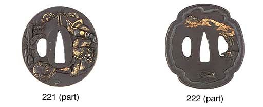 Three Iron Tsuba