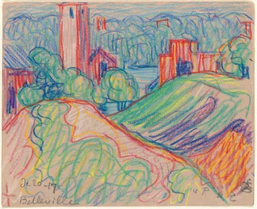 Oscar Florianus Bluemner (American, 1867-1938)