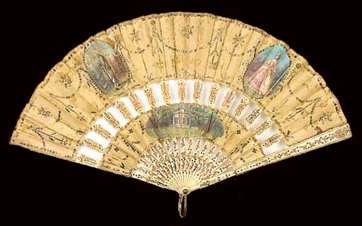 A FAN SIGNED F[RANCIS] HOUGHTON,