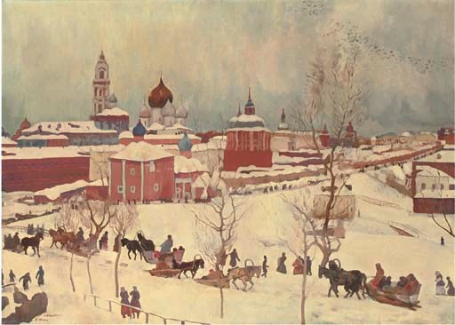 Attributed to Konstantin Fedorovich Iuon [Yuon] (1875-1958)