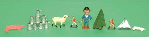 Britains Game Pieces and Advertising Items