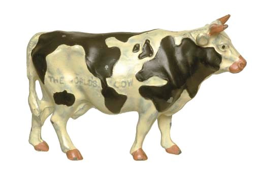 A Britains Nestlé's Map of the World Cow
