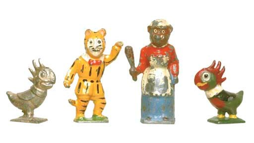F Kew and Company Tiger Tim Figures
