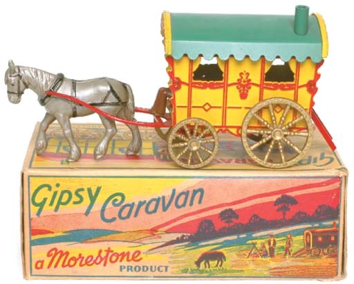 A Morestone Gypsy horse-drawn Caravan