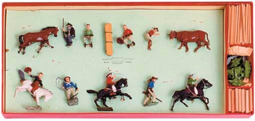 A Britains Rodeo Set No. 2043