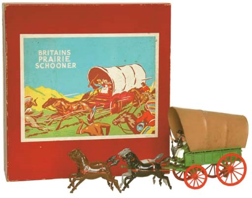 A Britains Set No. 2034 Prairie Schooner