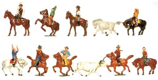 A Cherilea Indian Target Set