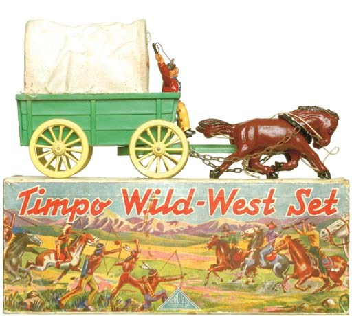 A Timpo Covered Wagon