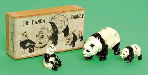 A rare Britains Set No. 971 Panda Family
