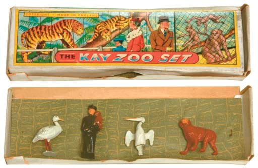 A Taylor & Barrett Zoo Keeper and Animals Set