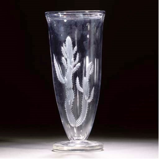 A KEITH MURRAY CACTUS VASE